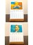 2026 Masa Takvimi, Ahşap Tabanlı Van Gogh Masa Takvimi 4