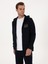 Erkek Lacivert Regular Fit Pamuk Karışımlı Tam Fermuarlı Sweatshirt 50311630-VR033 8