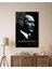Atatürk Portre Cam Tablo Modern Ev Ofis Salon Hediyelik Büyük Tablo Duvar Dekoru 2
