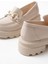 745-773 Bej Günlük Yüksek Tabanlı Loafer Ayakkabı 4