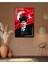 Atatürk Portre ve Türk Bayrağı Cam Tablo Modern Ev Ofis Salon Hediyelik Büyük Tablo Duvar Dekoru 6