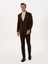 Erkek Kahverengi Slim Fit Yün Karışımlı Flanel Görünümlü Ceket 50310747-VR029 11