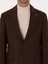 Erkek Kahverengi Slim Fit Yün Karışımlı Flanel Görünümlü Ceket 50310747-VR029 14