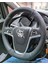 Opel Astra J Cosmo Sport Kasa Araca Özel Direksiyon Kılıfı Nokta Nubuk Gri Ipli 1