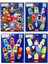 4 Set - 40 Parça Masal Kahramanları, Aile Bireyleri , Meslekler ve Emojiler Parmak Kukla 1