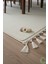 Post/peluş Yıkanabilir Kaymaz Taban Yumşacık Krem/ekru Örgü Saçaklı Modern ve Şık Salon Oturma Odası Mutfak Çocuk Odası Koridor Antre Halısı 4