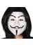 Bfs Siyah Renk Takma Kısa Saç ve V For Vendetta Maskesi Anonymous Maskesi 1