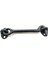 Antika Tarz Dekoratif Pirinç Çengeli - 13CM, Oksit 1