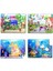 LISINYA247 4 Set - 96 Parça Oyun Parkı ve Deniz Kızı 5+ Keçe Yapboz - 5 Yaş Puzzle 1