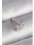 Bfs 316L Çelik Gümüş Renk Zirkon Taşlı Kelebek Tragus Piercing 1