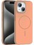 iPhone 15 Plus Broş Magsafe Kapak - Çöl TITANYUM-(5796) 1