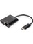 Digitus USB Tip C Gigabit Ethernet Adaptörü&lt;br&gt; giriş: 1 x 10/100/1000 Port&lt;br&gt; çıkış: 1 x Şarj Özellikli USB Tip C (Pd 2.0, 60W, 20V/3A) Erkek Port (Bilgisayar Bağlantısı Için)&lt;br&gt; 1
