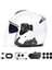 Bfs Y20 2x 1000M Telsiz Mesafeli 2 Kişi Bağlantılı Bluetooth Kask Kulaklık Fenerli Intercom 6