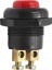 IC-180A-1 Plastik 22 mm Kırmızı 2p Metal Marş - Korna Butonu 1