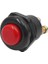IC-180A-1 Plastik 22 mm Kırmızı 2p Metal Marş - Korna Butonu 2