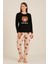 Sude Hello Bear Likralı Gawzera Pijama Takımı 1