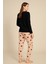 Sude Hello Bear Likralı Gawzera Pijama Takımı 2