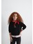 Köpek Nakışlı Siyah Sweatshirt 7S10132-900 2