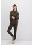 Lux Touch Tencel Tm Modal Kahverengi Eşofman Altı 1600453-90707 1