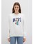 Mavi Kedi Logo Ekru Sweatshirt 1S10460-70057 3