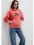 Mavi Logo Baskılı Pembe Sweatshirt 1S10420-71076 1