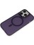 iPhone 14 Pro Frost Standlı Magsafe Kapak - Derin MOR-(5796) 2