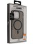 iPhone 14 Pro Frost Standlı Magsafe Kapak - Derin MOR-(5796) 3