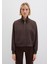 Yarı Fermuarlı Kahverengi Sweatshirt 1S10439-70236 4