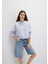 Bisiklet Yaka Mavi Sweatshirt 1S10387-89201 1