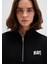 Mavi Logo Baskılı Yarı Fermuarlı Siyah Sweatshirt 1S10179-900 5