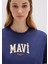 Mavi Logo Baskılı Lacivert Tişört 1613410-70498 6