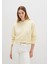 Kapüşonlu Sarı Sweatshirt 1S10386-71187 3