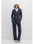 Fermuarlı Dokulu Lacivert Sweatshirt 1613383-32184 2