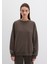 Lux Touch Tencel Tm Modal Kahverengi Sweatshirt 168837-90707 3