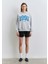 1991 Baskılı Gri Sweatshirt 1S10361-87033 3