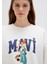 Mavi Kedi Logo Ekru Sweatshirt 1S10460-70057 5