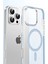 Apple iPhone 14 Pro Max Move Taşlı Magsafe Kapak - Natural GREY-(5796) 3