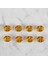 Loren Crafts Hardal Sarısı 8 Li Düğme - 242 2