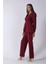 Bordo Önü 4 Düğme Kapamalı Pantolonlu Takım 4592261.04 6