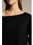 Kayık Yaka Modal Sweatshirt G2914AX25AU 5