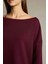 Kayık Yaka Modal Sweatshirt G2914AX25AU 5