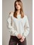 Kayık Yaka Modal Sweatshirt G2914AX25AU 1