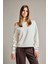Kayık Yaka Modal Sweatshirt G2914AX25AU 4