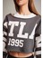 Kayık Yaka Baskılı Sweatshirt G3329AX25WN 5