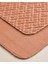 Gridline Banyo Paspası Seti 60X100 cm + 50X60 cm Somon 2
