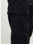 Lastikli Paça Siyah Erkek Kargo Pantolon 12258150_JPSTKANE Barkley Cargo Pan 6