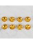 Loren Crafts Hardal Sarısı 8 Li Düğme - 206 2