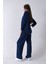 Lacivert Rahat Kumaş Basic Pantolonlu Takım 31040630.02 4