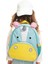 Unicorn Sırt Çantası 28x13x30 cm 3D Kulak Tasarımı ile Eğlenceli Çocuklar için 4