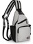 Geestock Dönüştürülebilir Sırt Çantası 2 In1 Küçük Askı Sırt Çantası Kadınlar Crossbody Için Günlük Torba Su Geçirmez Göğüs Çantası Seyahat Yürüyüşü Için: Beyaz (Yurt Dışından) 1